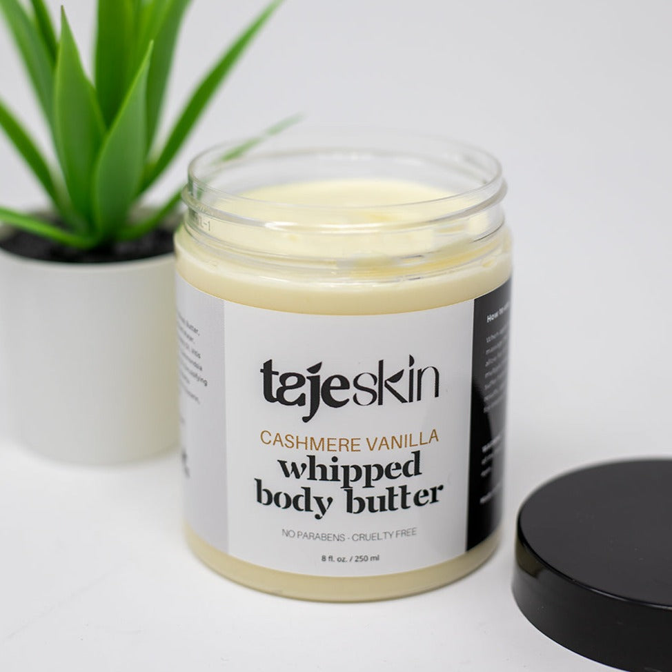 Cashmere Vanilla Moisturizing Whipped Body Butter - Táje Skin