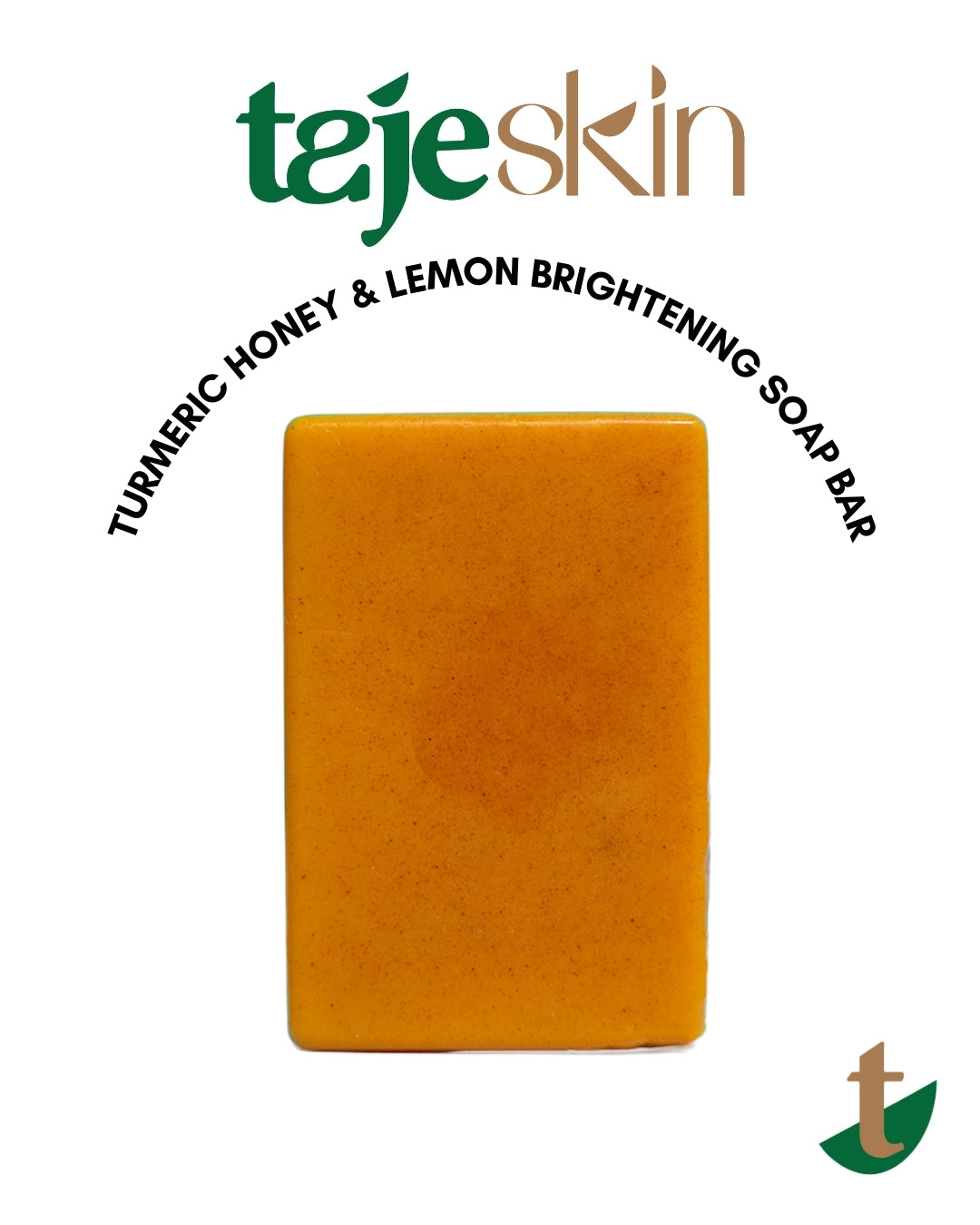 2 Stück Kojisäure-Seife, Organic Turmeric Brightening Soap Bar