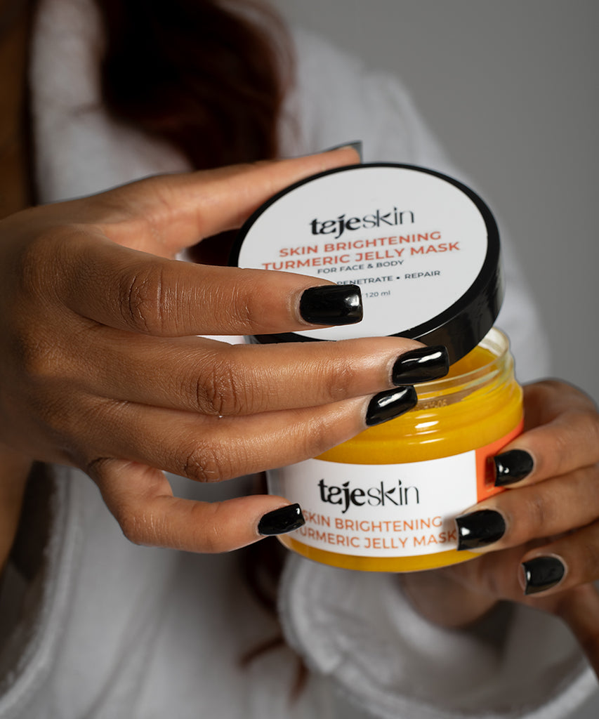 Skin Brightening Turmeric Jelly Mask - Táje Skin